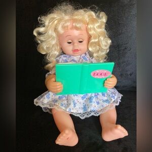 Cute reading doll